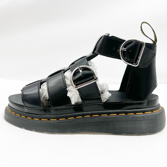 Dr MARTEN MACKAYE LEATHER STRAP SANDALS - Picture 7 of 16